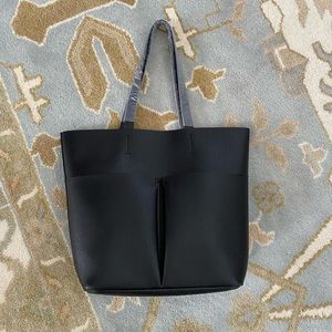 Neiman Marcus Leather Tote